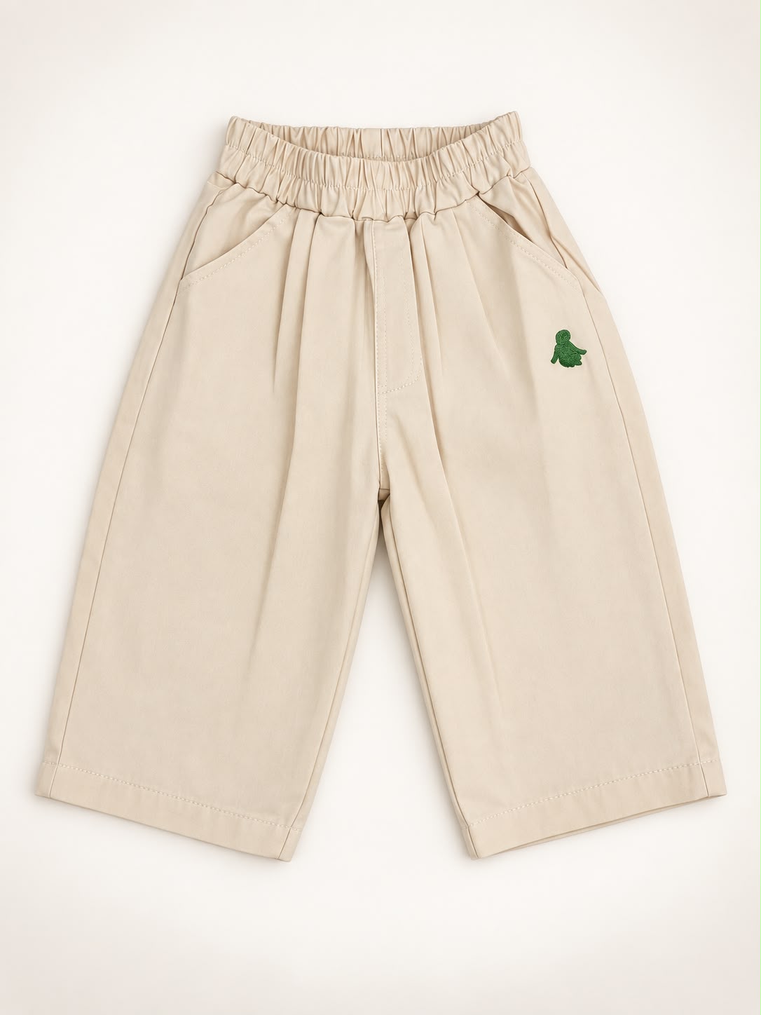 Organic Cotton wide-leg Pants