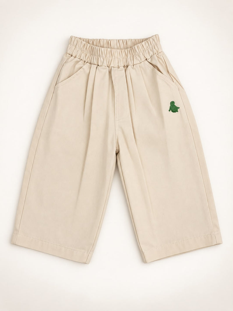Organic Cotton wide-leg Pants