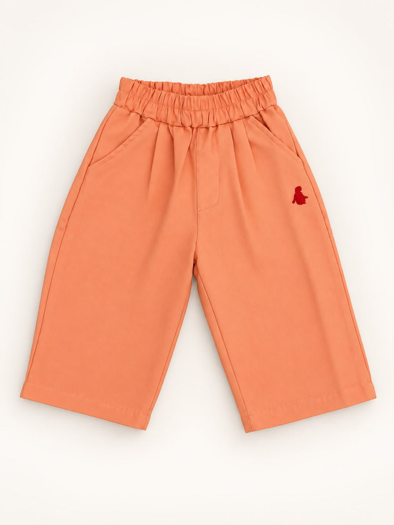 Organic Cotton Wide-Leg Pants